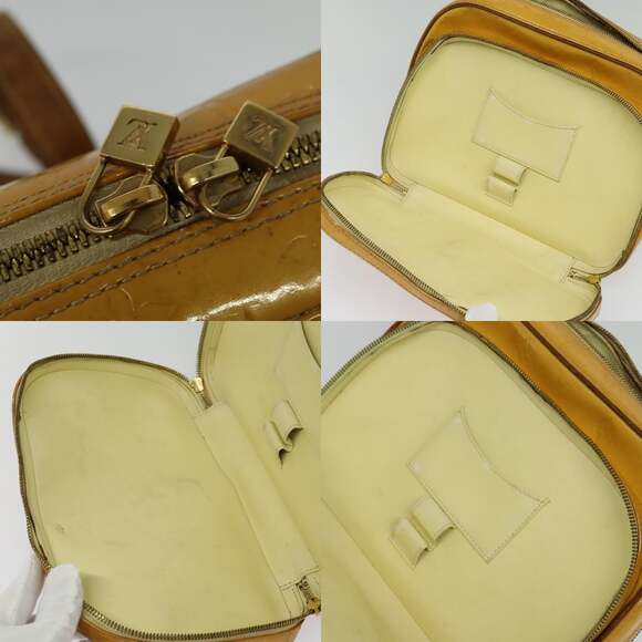 LOUIS VUITTON Monogram Vernis Marley Backpack Yellow M91040 - Picture 11 of 13